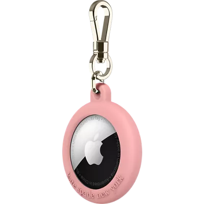 kate spade new york Silicone AirTag Case Rococo Pink image 1