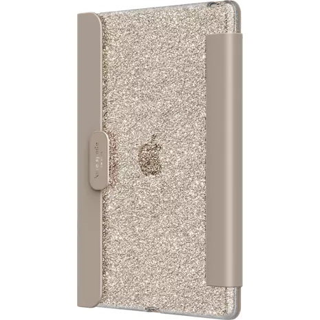Estuche protector tipo billetera kate spade new york para el iPad de 10.2" (9.ª, 8.ª y 7.ª gen.) - Gold Glitter