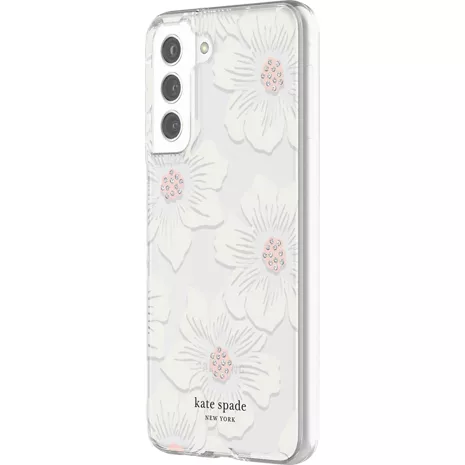 Funda Para Samsung Galaxy S21 Fe - Transparente Con Flores