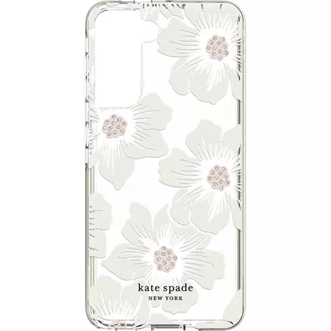 kate spade new york Defensive Hardshell Case for Galaxy S21 5G - Hollyhock  Floral Clear/Cream | Verizon