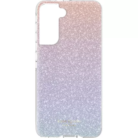 Carcasa kate spade new york para el Galaxy S21 5G - Glitter Ombre Pink