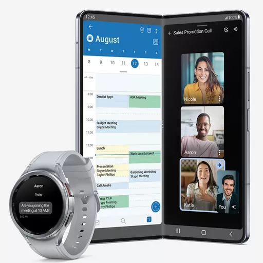 Keep connected on the go under <a href='https://www.verizon.com/wireless-devices/samsung/' target='_blank'>Galaxy Connected Experience</a> 