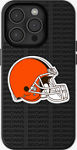 Funda con fondo de texto del equipo NFL con MagSafe para el iPhone 15 - Cleveland Browns​​ 