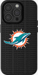 NFL Team Text Backdrop Case with MagSafe for iPhone 15 - Miami Dolphins