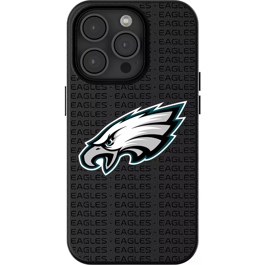 Keyscaper NFL Team Text Backdrop Case with MagSafe for iPhone 15 - Philadelphia Eagles | Verizon