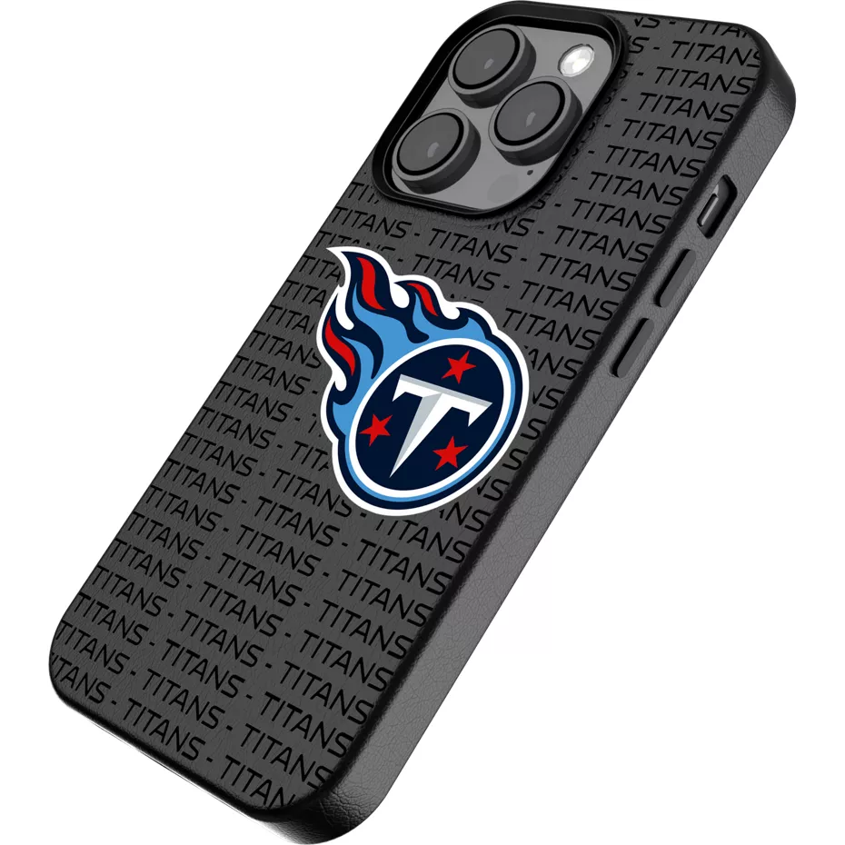 Keyscaper NFL Team Text Backdrop Case with MagSafe for iPhone 15 - Tennessee Titans | Verizon