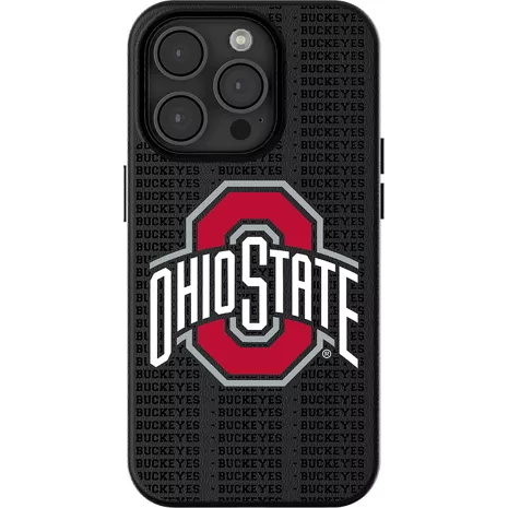 Keyscaper Text Backdrop Case with MagSafe for iPhone 16 Pro Max - Ohio State University