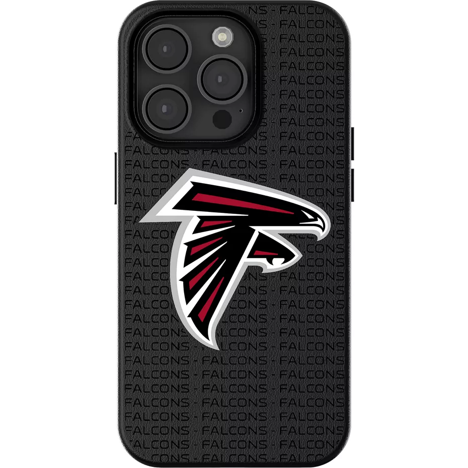 Keyscaper NFL Team Text Backdrop Case with MagSafe for iPhone 16 Pro Max - Atlanta Falcons | Verizon