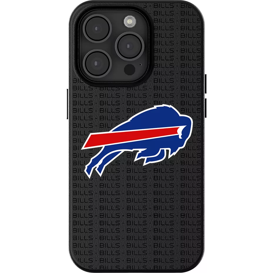 Keyscaper NFL Team Text Backdrop Case with MagSafe for iPhone 16 Pro Max - Buffalo Bills | Verizon