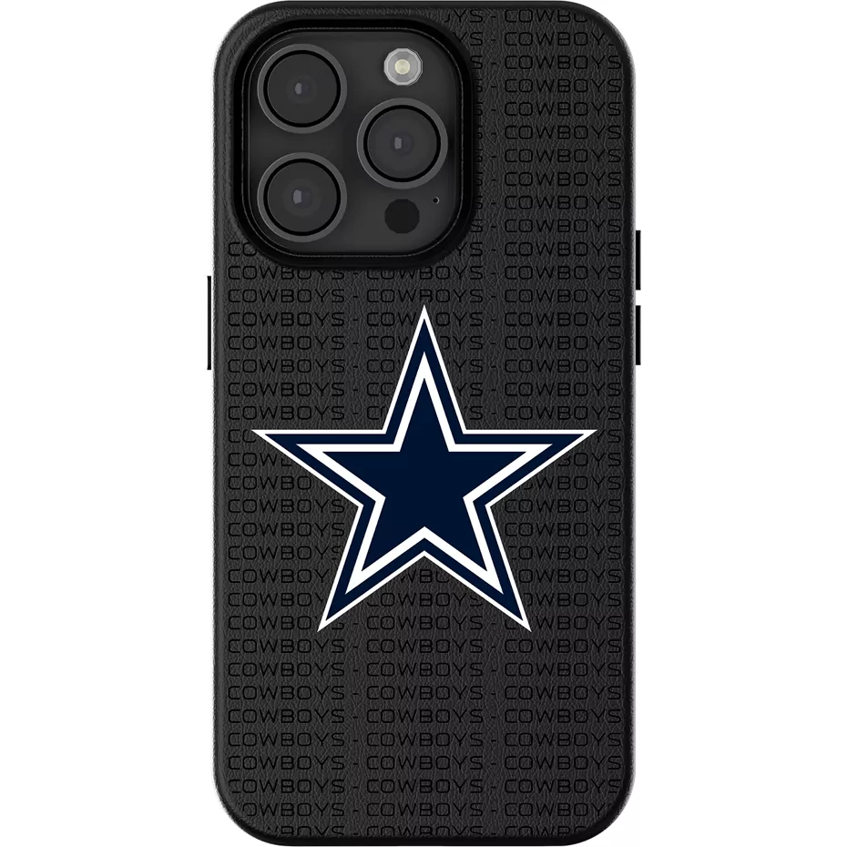 Keyscaper NFL Team Text Backdrop Case with MagSafe for iPhone 16 Pro Max - Dallas Cowboys | Verizon