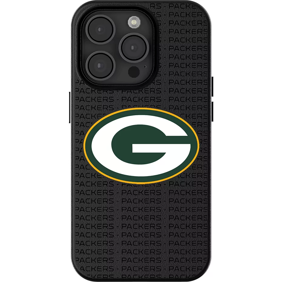 Keyscaper NFL Team Text Backdrop Case with MagSafe for iPhone 16 Pro Max - Green Bay Packers | Verizon