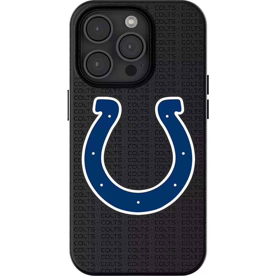 Keyscaper NFL Team Text Backdrop Case with MagSafe for iPhone 16 Pro Max - Indianapolis Colts | Verizon