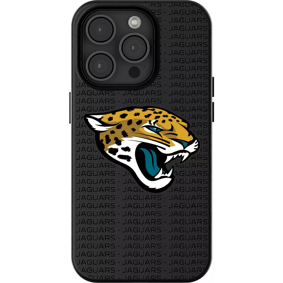 Keyscaper NFL Team Text Backdrop Case with MagSafe for iPhone 16 Pro Max - Jacksonville Jaguars | Verizon