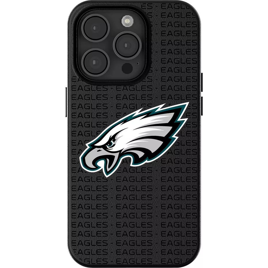 Keyscaper NFL Team Text Backdrop Case with MagSafe for iPhone 16 Pro Max - Philadelphia Eagles | Verizon