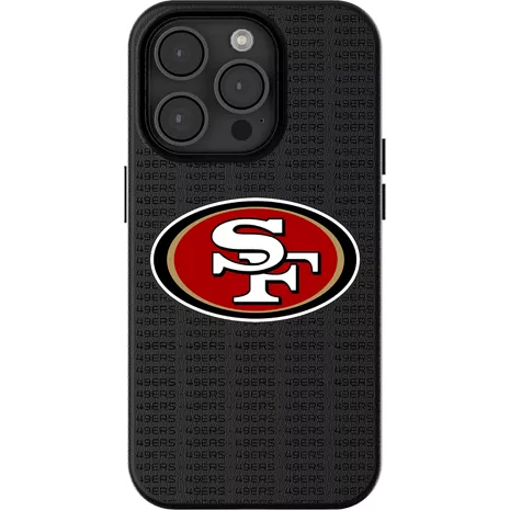 Keyscaper NFL Team Text Backdrop Case with MagSafe for iPhone 16 Pro Max - San Francisco 49ers