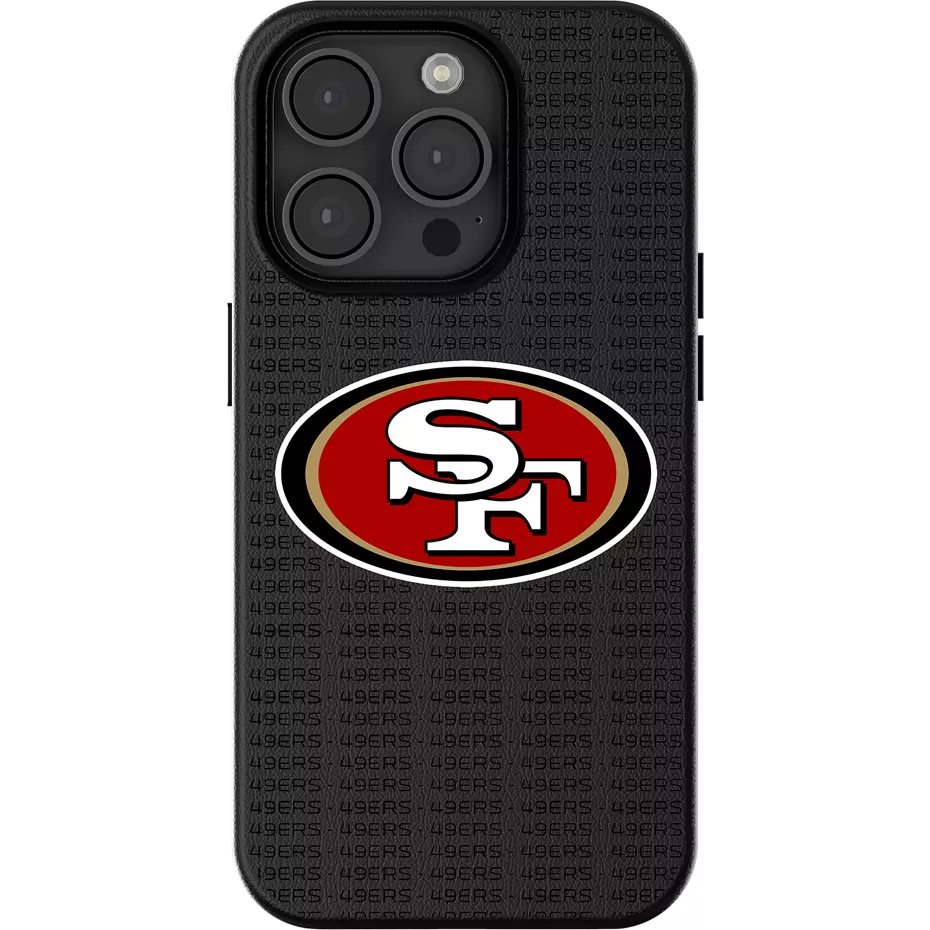 Keyscaper NFL Team Text Backdrop Case with MagSafe for iPhone 16 Pro Max - San Francisco 49ers | Verizon