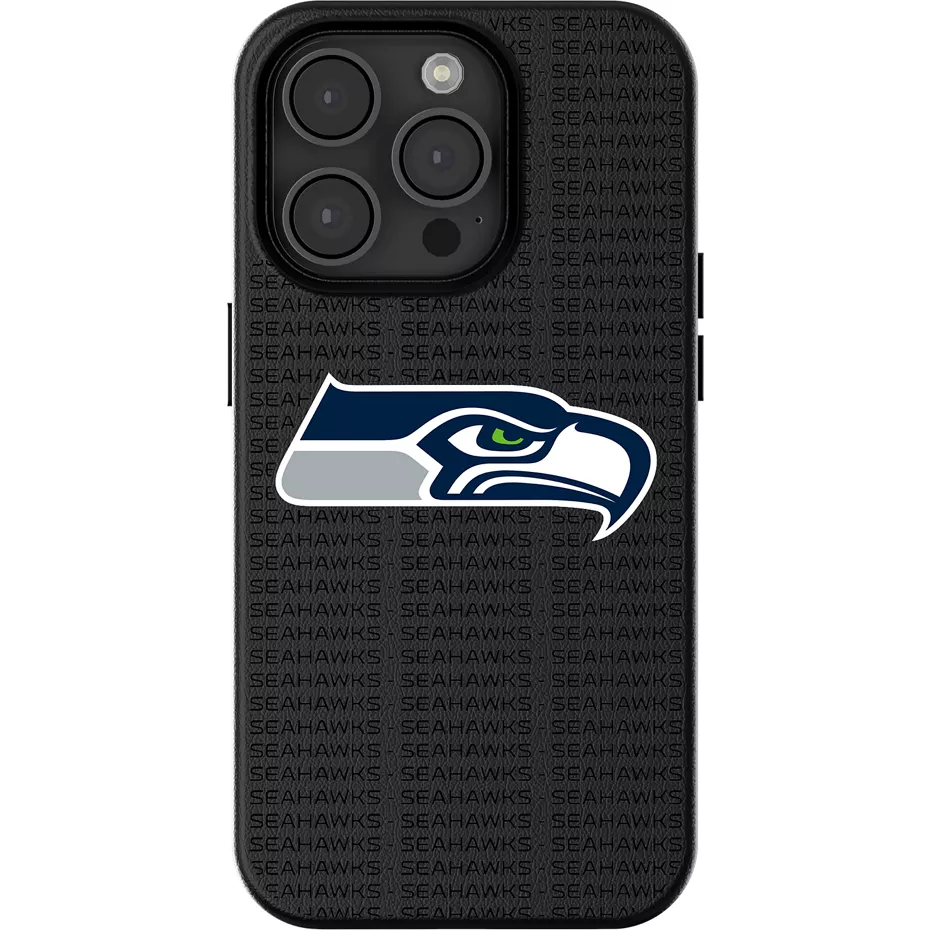 Keyscaper NFL Team Text Backdrop Case with MagSafe for iPhone 16 Pro Max - Seattle Seahawks | Verizon