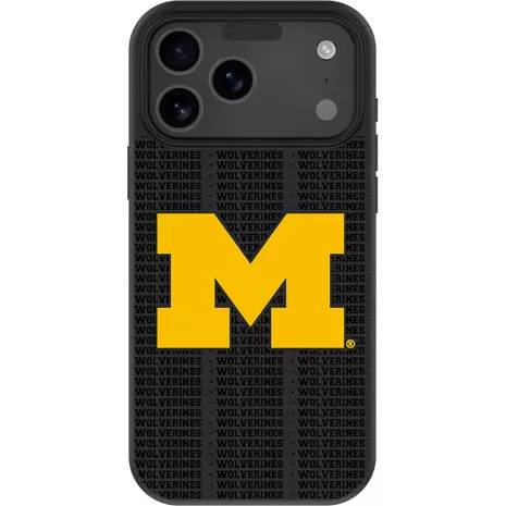 Keyscaper Text Backdrop Case with MagSafe for iPhone 17 Pro Max - University of Michigan