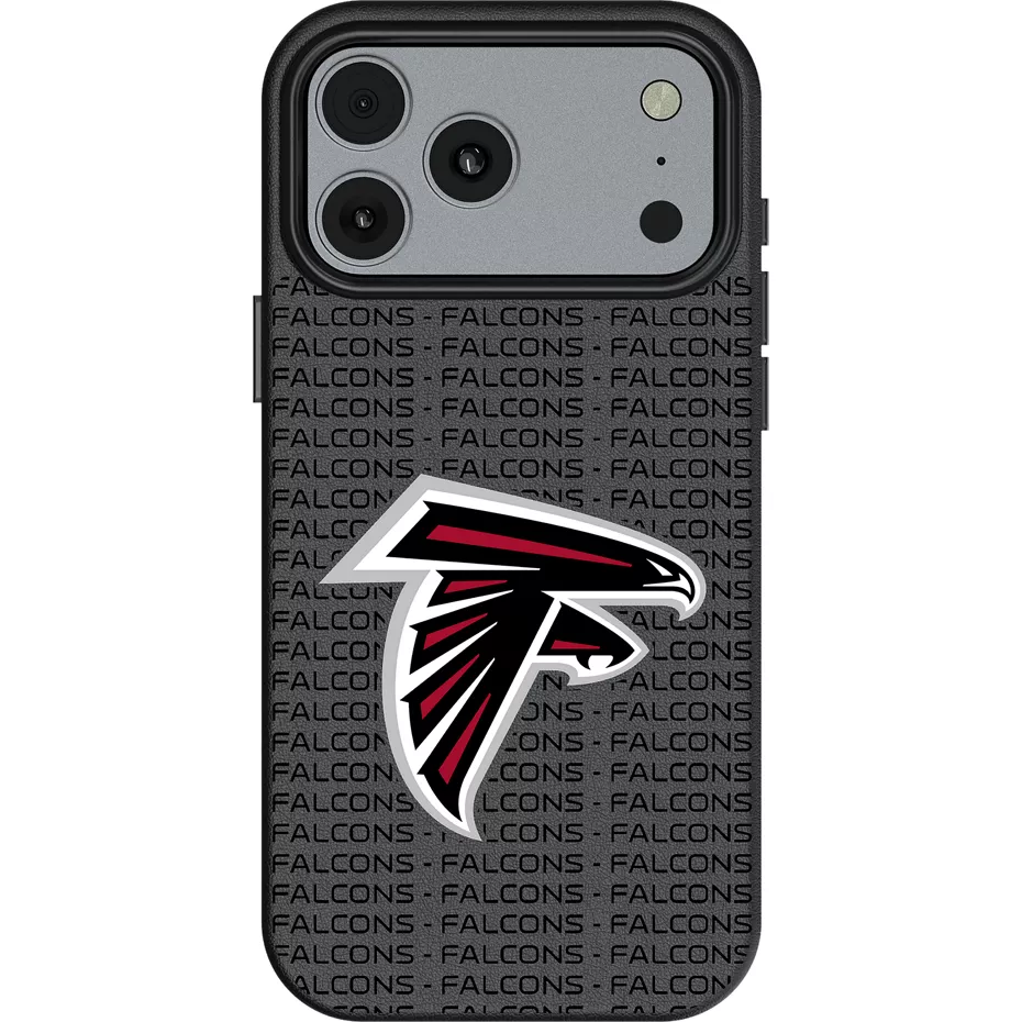 Keyscaper NFL Team Text Backdrop Case with MagSafe for iPhone 17 Pro Max - Atlanta Falcons | Verizon