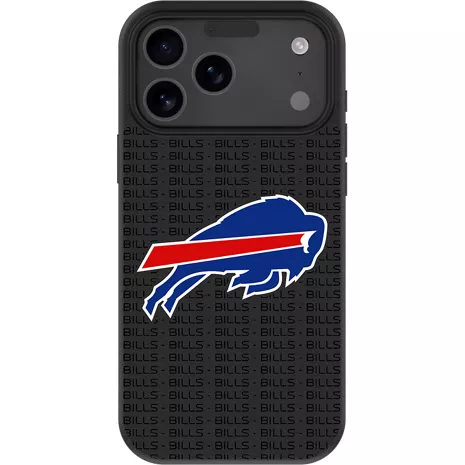 Keyscaper NFL Team Text Backdrop Case with MagSafe for iPhone 17 Pro Max - Buffalo Bills