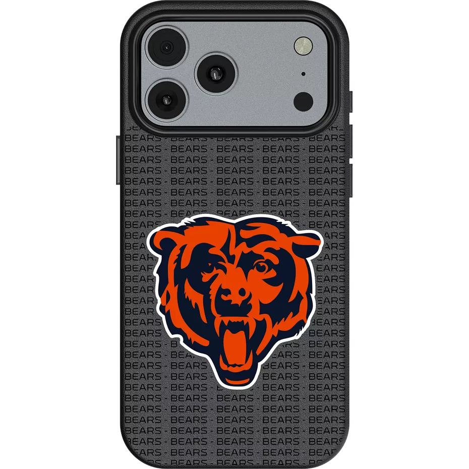 Keyscaper NFL Team Text Backdrop Case with MagSafe for iPhone 17 Pro Max - Chicago Bears | Verizon
