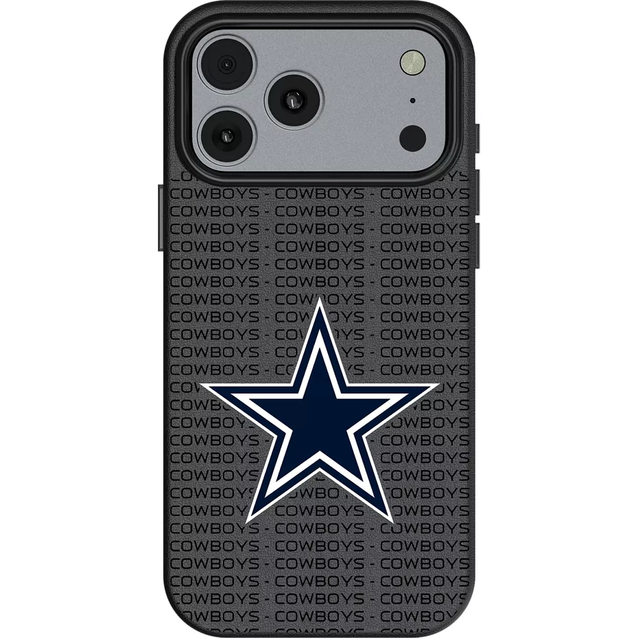 Keyscaper NFL Team Text Backdrop Case with MagSafe for iPhone 17 Pro Max - Dallas Cowboys | Verizon