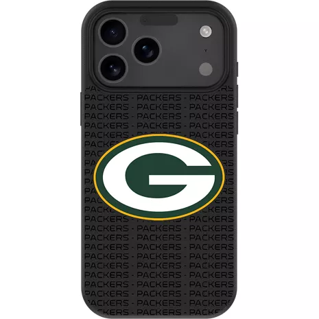 Keyscaper NFL Team Text Backdrop Case with MagSafe for iPhone 17 Pro Max - Green Bay Packers
