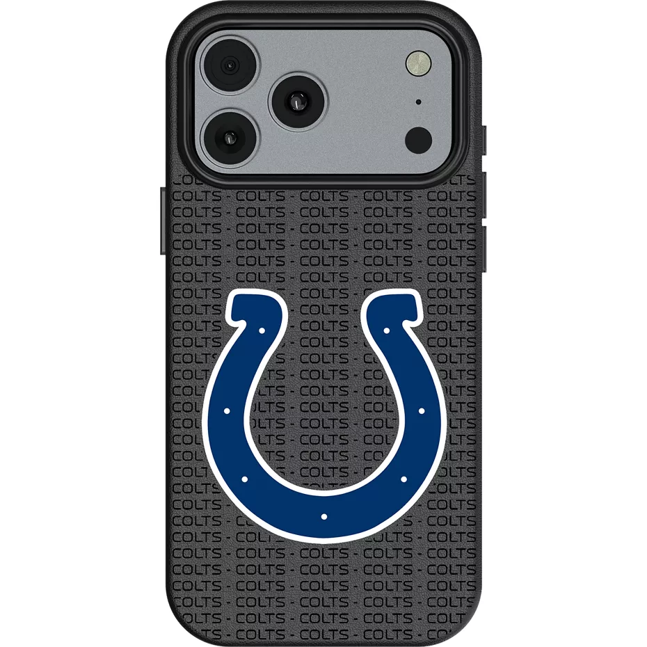 Keyscaper NFL Team Text Backdrop Case with MagSafe for iPhone 17 Pro Max - Indianapolis Colts | Verizon