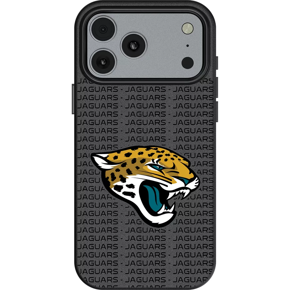 Keyscaper NFL Team Text Backdrop Case with MagSafe for iPhone 17 Pro Max - Jacksonville Jaguars | Verizon