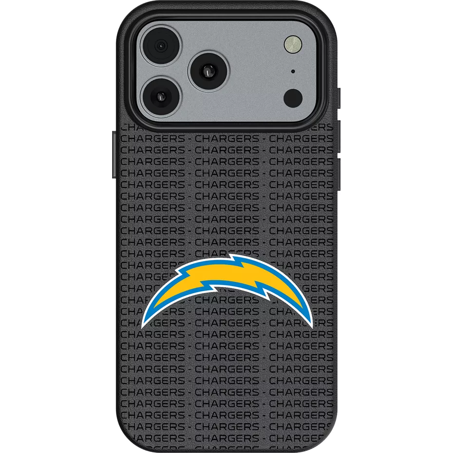 Keyscaper NFL Team Text Backdrop Case with MagSafe for iPhone 17 Pro Max - Los Angeles Chargers | Verizon