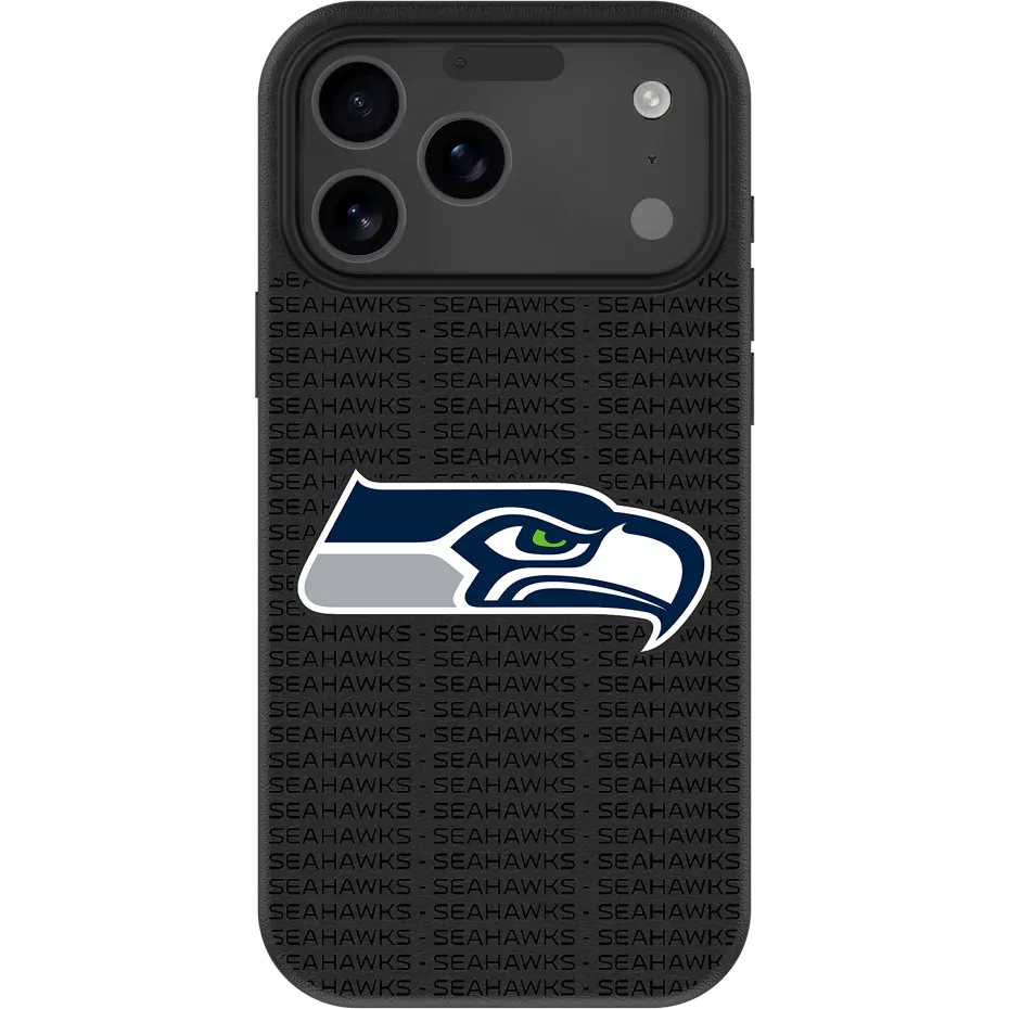 Keyscaper NFL Team Text Backdrop Case with MagSafe for iPhone 17 Pro Max - Seattle Seahawks | Verizon