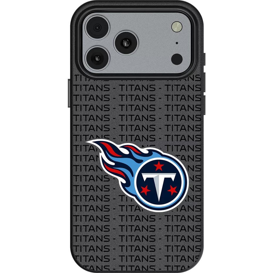 Keyscaper NFL Team Text Backdrop Case with MagSafe for iPhone 17 Pro Max - Tennessee Titans | Verizon