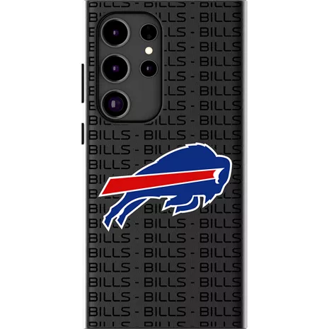 Keyscaper NFL Team Text Backdrop Case with Magnet for Galaxy S24 Ultra - Buffalo Bills