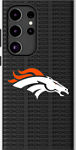 Funda con fondo de texto del equipo de la NFL con imán para el Galaxy S24 Ultra - Denver Broncos​​ 