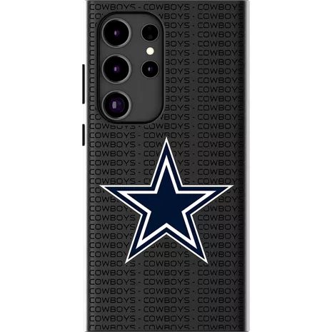 Keyscaper NFL Team Text Backdrop Case with Magnet for Galaxy S24 Ultra - Dallas Cowboys