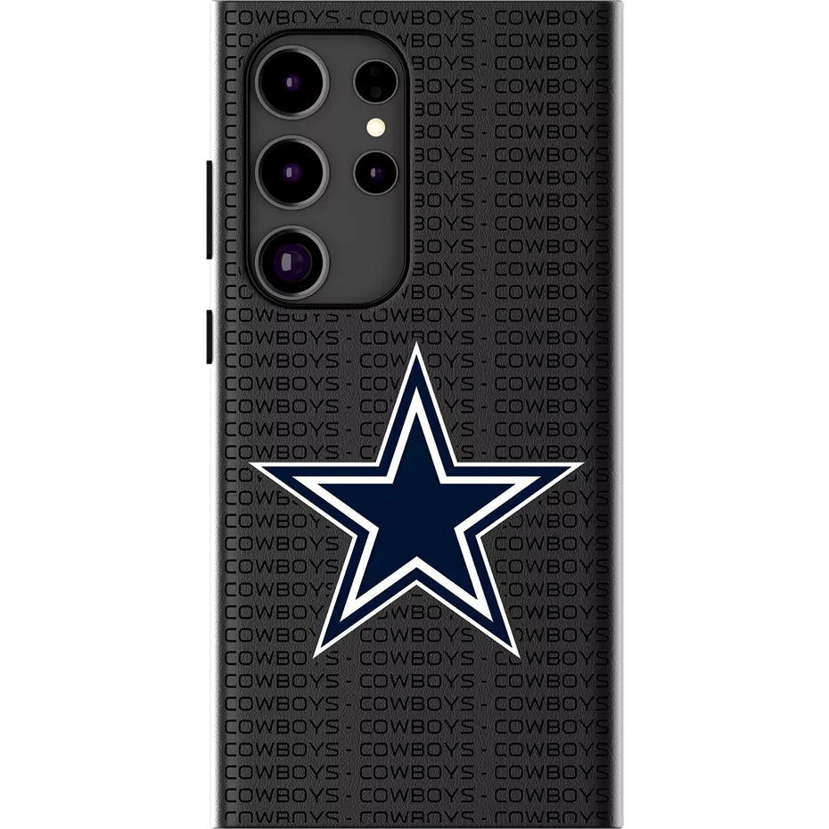 Keyscaper NFL Team Text Backdrop Case with Magnet for Galaxy S24 Ultra - Dallas Cowboys | Verizon