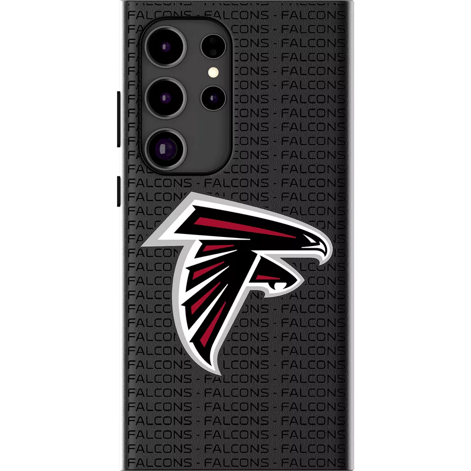 Keyscaper NFL Team Text Backdrop Case with Magnet for Galaxy S25 Ultra - Atlanta Falcons | Verizon