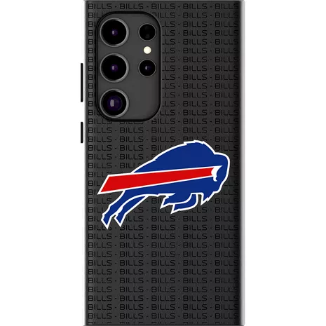Keyscaper NFL Team Text Backdrop Case with Magnet for Galaxy S25 Ultra - Buffalo Bills