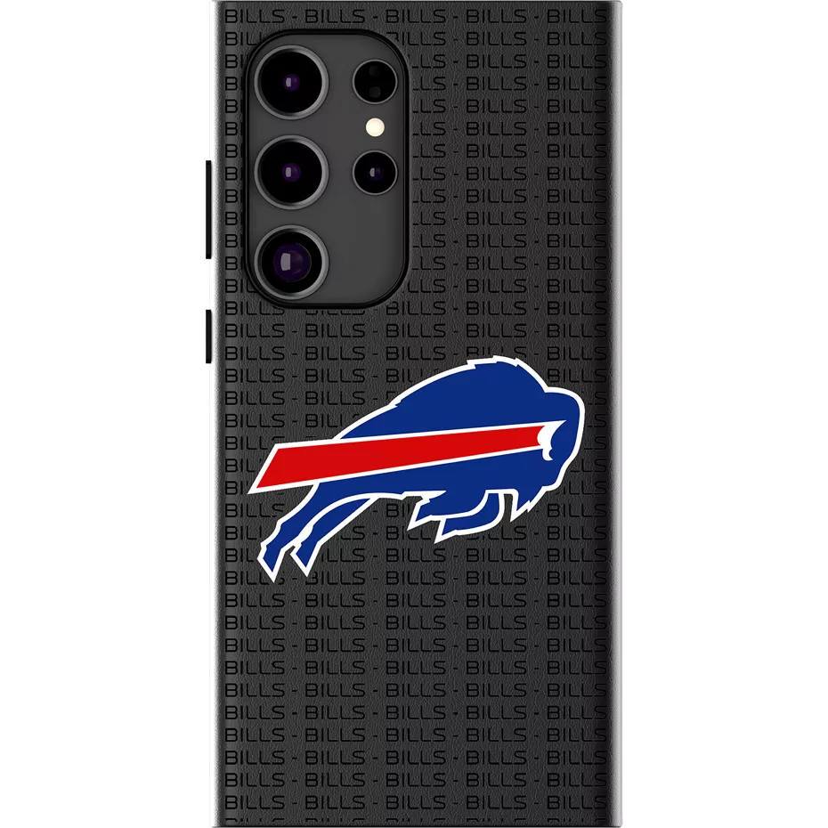 Keyscaper NFL Team Text Backdrop Case with Magnet for Galaxy S25 Ultra - Buffalo Bills | Verizon