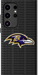 Funda con fondo de texto del equipo de la NFL con imán para el Galaxy S25 Ultra - Baltimore Ravens​​ 