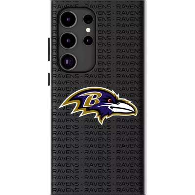keyscaper Baltimore Ravens Text Backdrop Case for Galaxy S25 Ultra