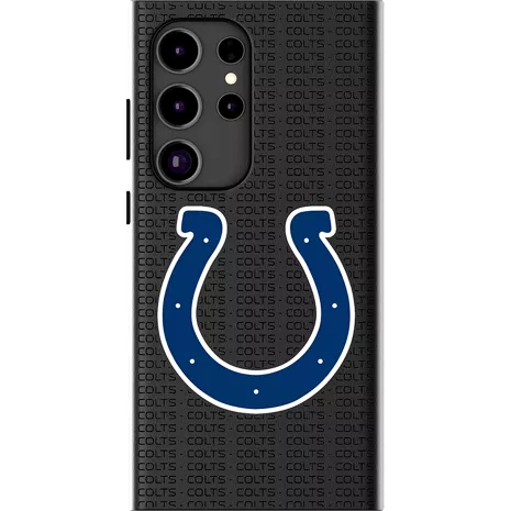 Keyscaper NFL Team Text Backdrop Case with Magnet for Galaxy S25 Ultra - Indianapolis Colts