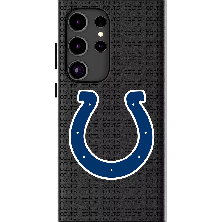 Keyscaper NFL Team Text Backdrop Case with Magnet for Galaxy S25 Ultra - Indianapolis Colts | Verizon