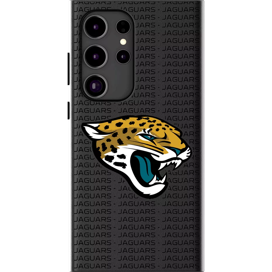 Keyscaper NFL Team Text Backdrop Case with Magnet for Galaxy S25 Ultra - Jacksonville Jaguars | Verizon