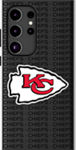 Funda con fondo de texto del equipo de la NFL con imán para el Galaxy S25 Ultra - Kansas City Chiefs​​ 