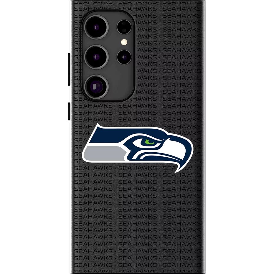 Keyscaper NFL Team Text Backdrop Case with Magnet for Galaxy S25 Ultra - Seattle Seahawks | Verizon