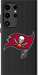 Funda con fondo de texto del equipo de la NFL con imán para el Galaxy S25 Ultra - Tampa Bay Buccaneers​​ 
