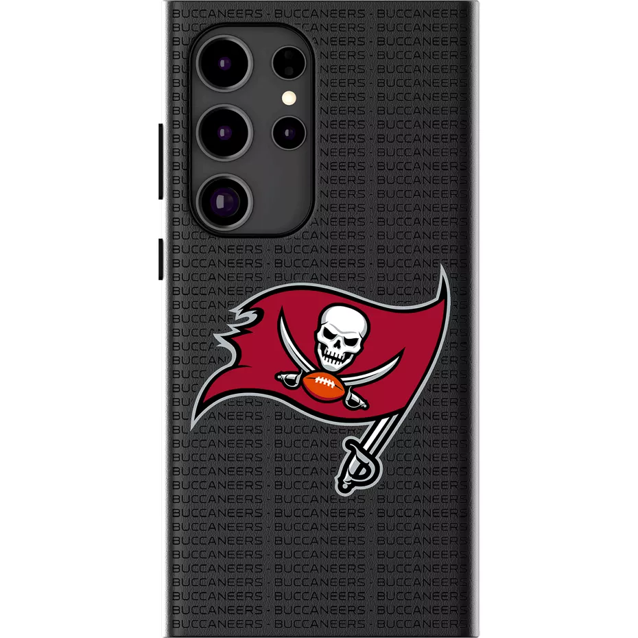 Keyscaper NFL Team Text Backdrop Case with Magnet for Galaxy S25 Ultra - Tampa Bay Buccaneers | Verizon