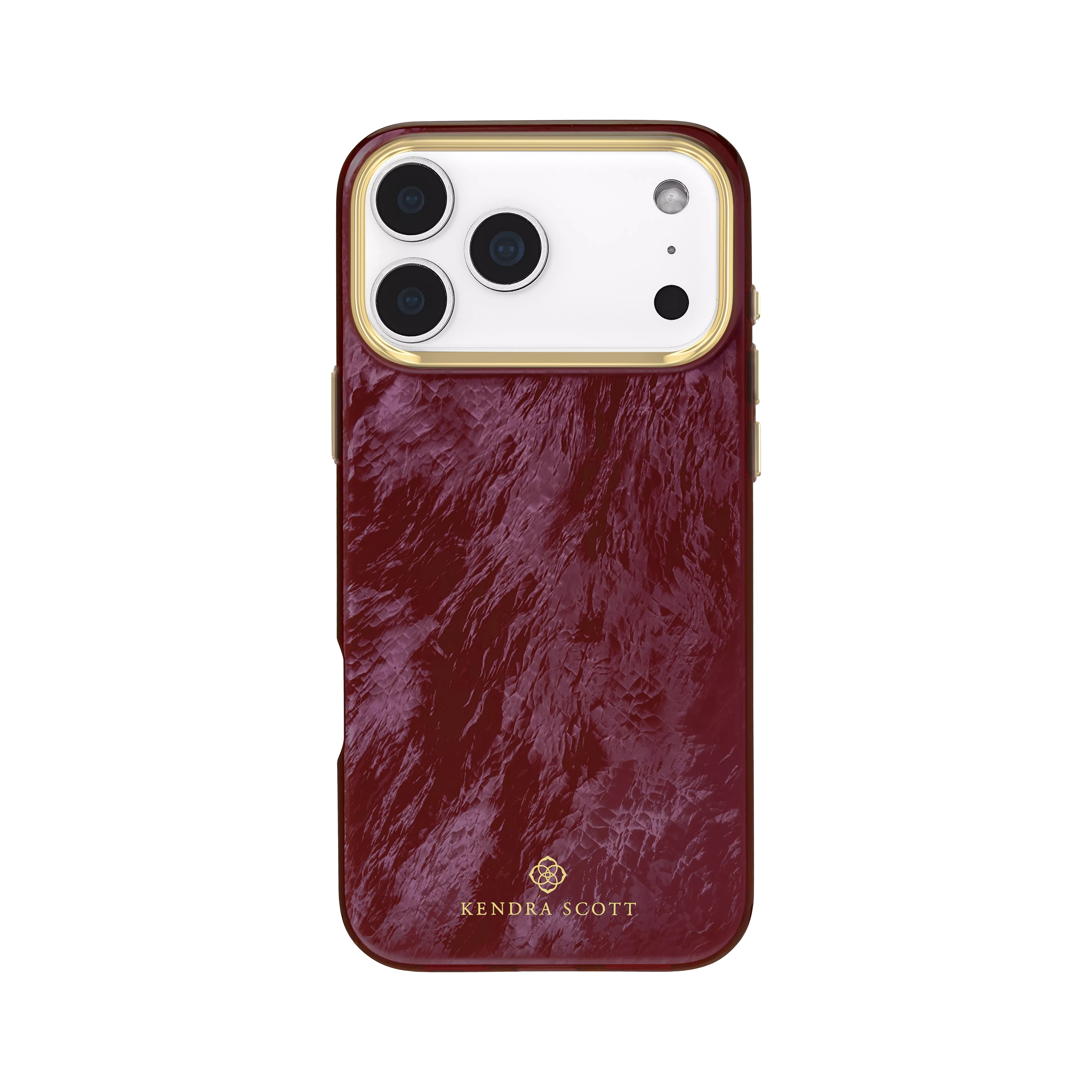 Pearl Case with MagSafe and Abbie Phone Wristlet for iPhone 18 Pro Max/17 Pro Max - Cherry Lacquer