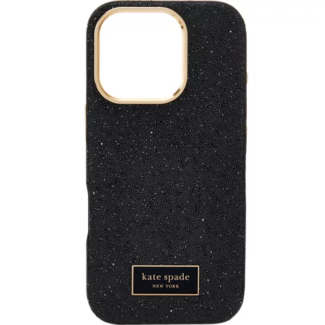 kate spade new york Funda Crystal Pave con MagSafe para el iPhone 16 Pro - Nightfall